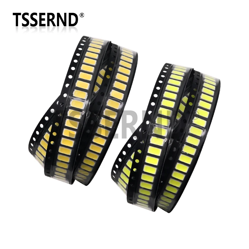 100pcs 5630/5730-CW/WW 0.5W 150Ma 50-55lm White 6500K Warm 3000K Light SMD 5730 5630 LED Chip Lamp Beads Diode