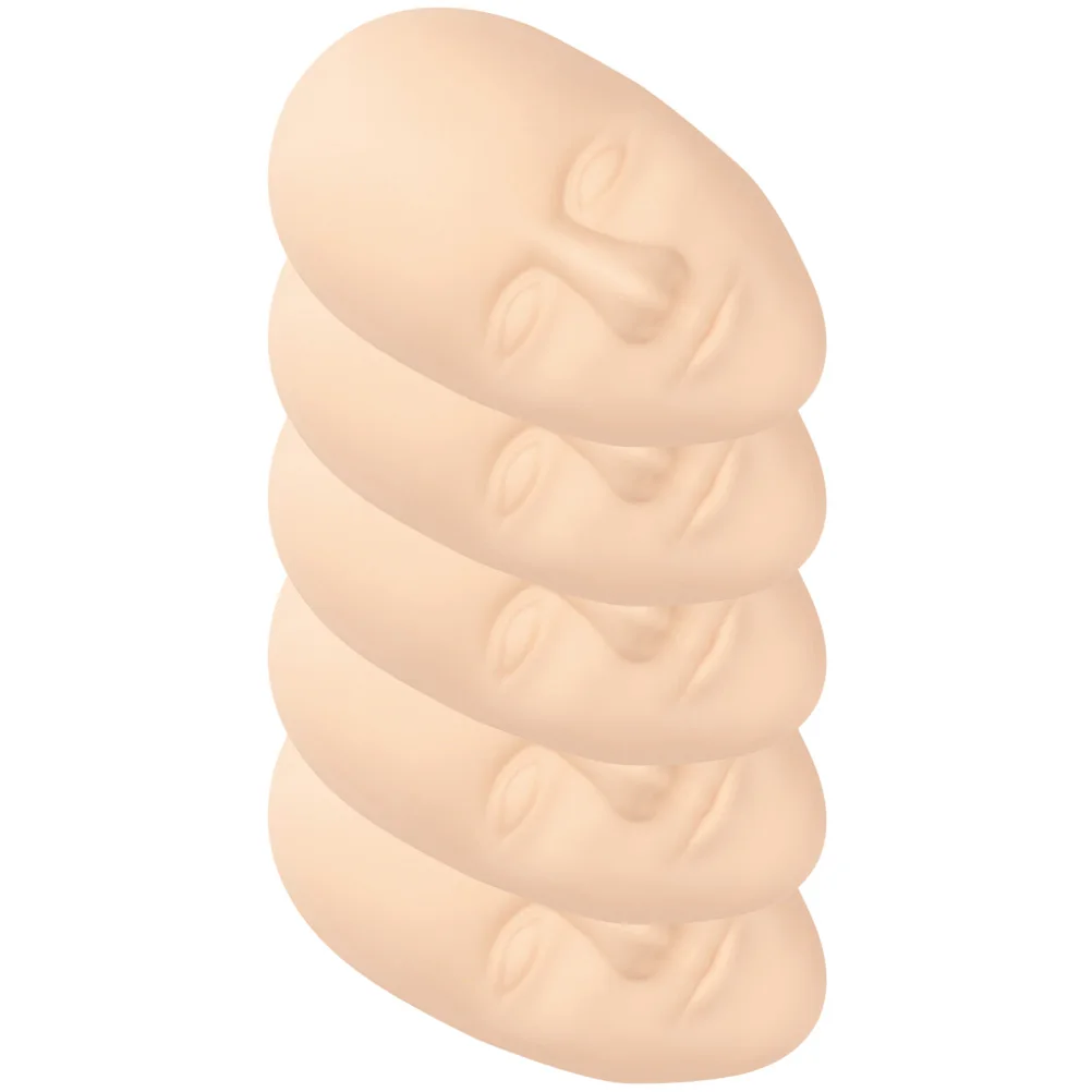 

Practicing Fake Face Skin Silicone Mannequin Training Accessories Use Real Experience