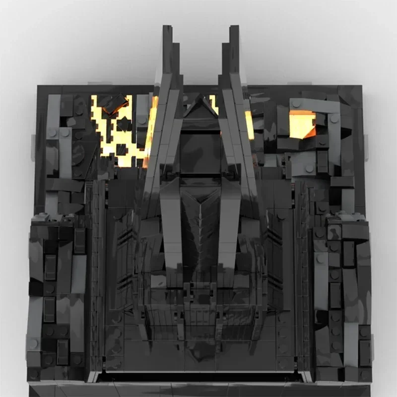 

Moc Building Bricks Famous Ring Movie Black Military Fortress Technology Modular Blocks Gifts Christmas Toys DIY Sets Assembly
