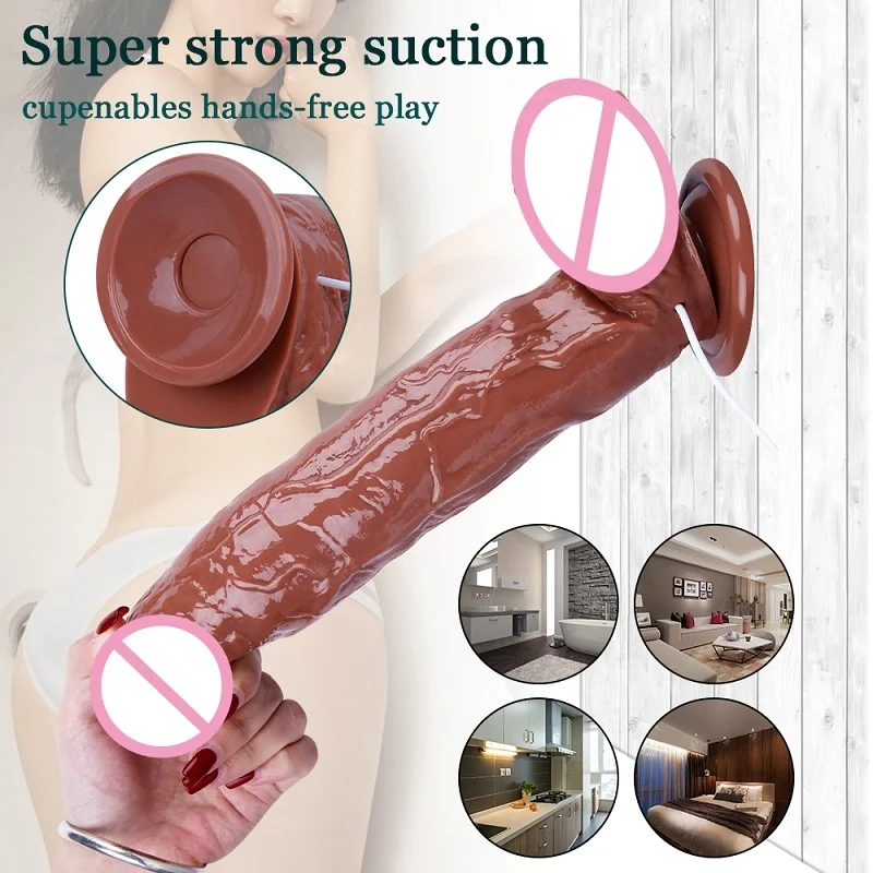 Realistic Dildo Vibrators for Women Swing Vibrator Realistic Vibrating Penis Sex Toy for G-Spot Massage Adult Masturbation