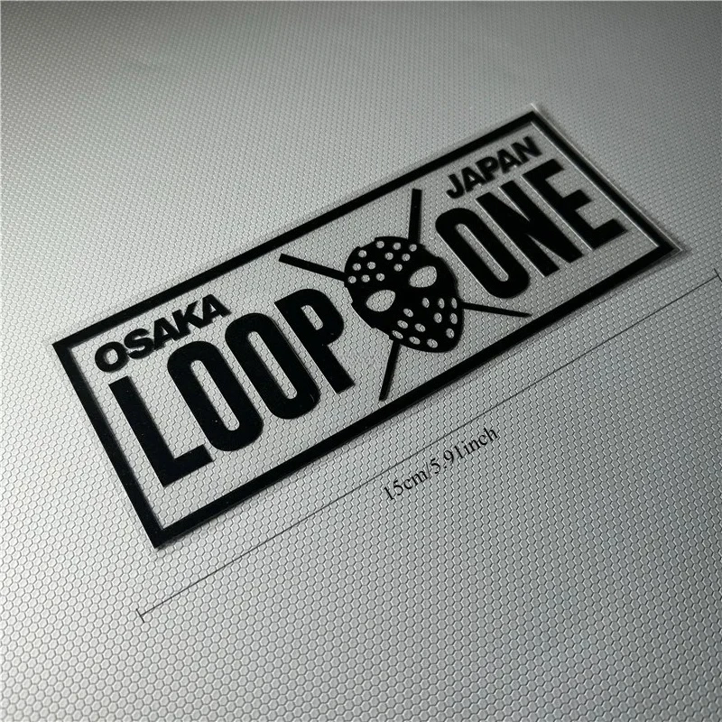 

Наклейка OSAKA Japan Loop One для автомобильных стекол, графика DXYMOO, виниловые наклейки для японских автомобилей