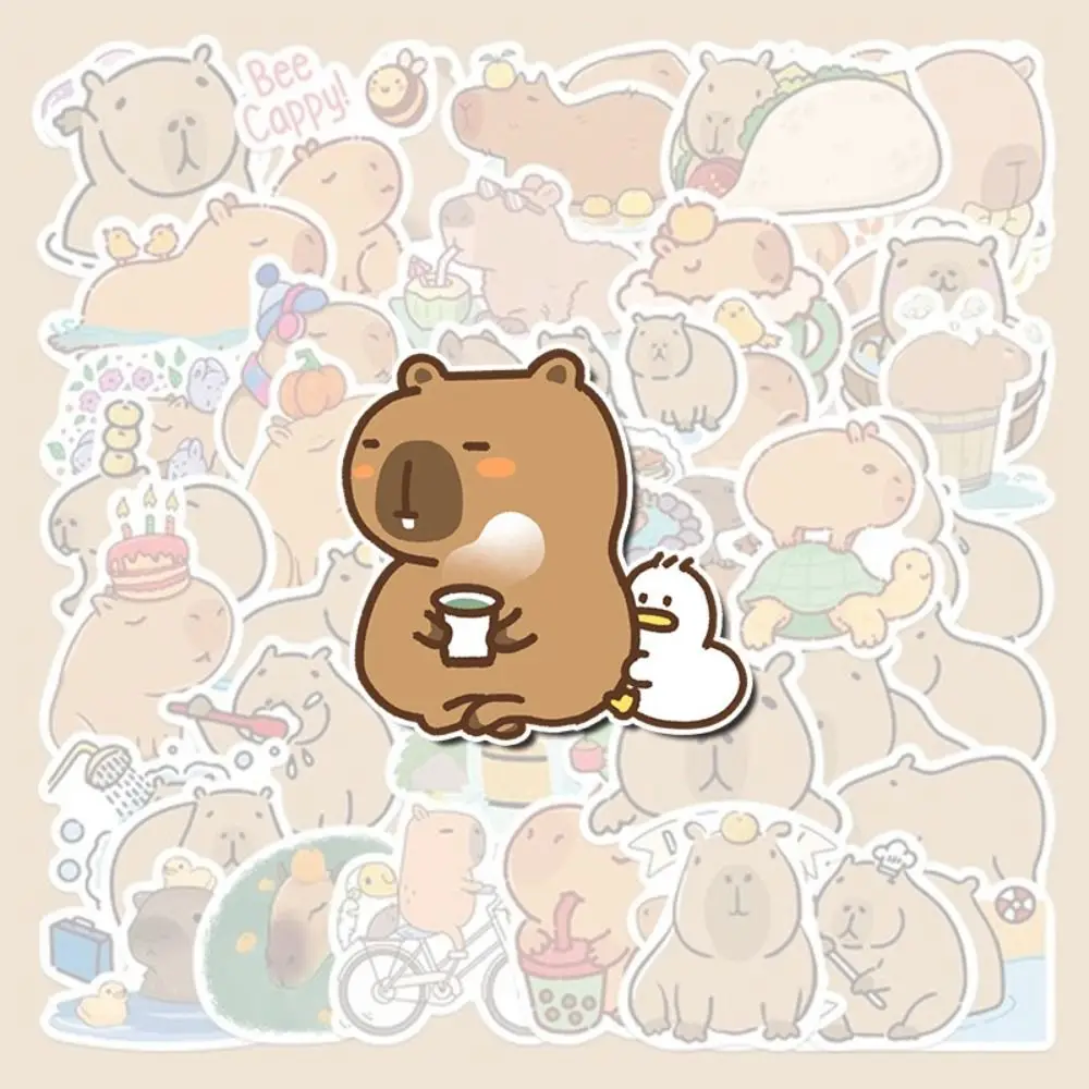 Pino de peito de desenho animado acrílico capivara pino fofo kapibara animal emblema kawaii adorável capibara pino festa