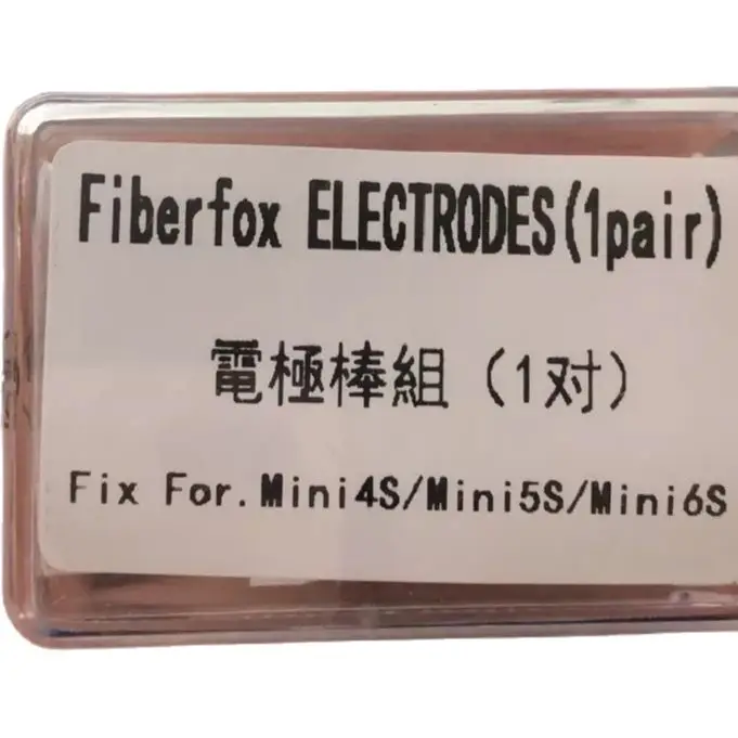 

Free Shipping Fiberfox Mini 4S Mini 6S fiber optical fusion splicer electodes 1pair electrodes for Fiberfox mini 4s 6s welder