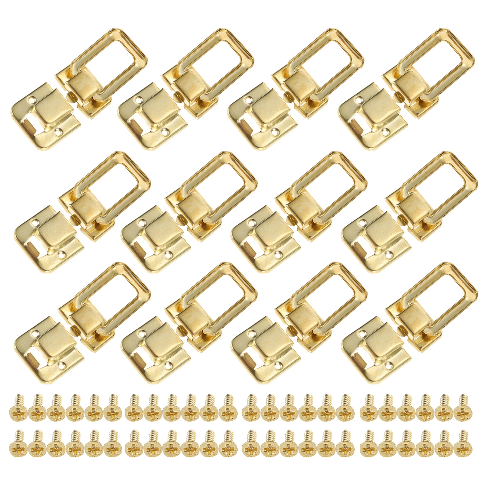 

30Pcs Hasps Iron Latches Jewelry Box Buckle Durable Antirust Sturdy Home Office Shop Use Box Latch Jewelry Boxes Buckle