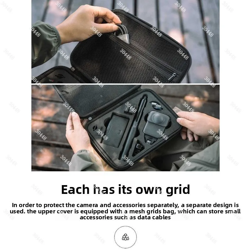 

Compatible with Osmo 360 Waterproof Storage Bag Shockproof Handbag Osmo 360 Panoramic Action Camera Shooting Set Protective Case