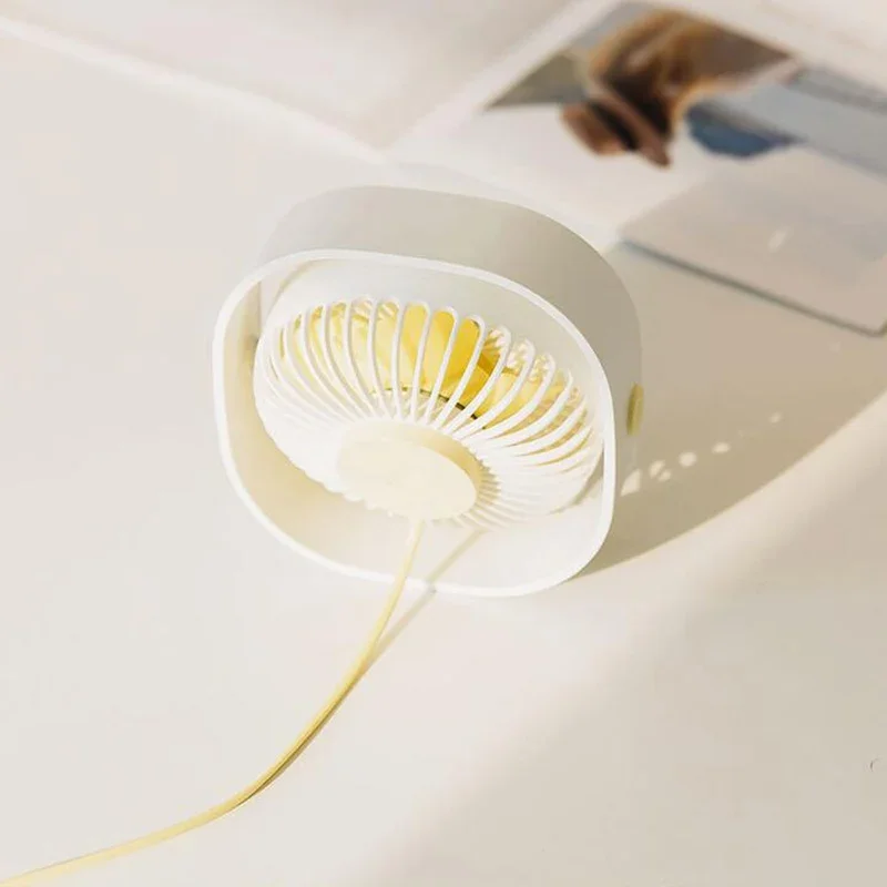 3 الحياة مروحة سطح المكتب USB صغيرة 3 سرعات مروحة تبريد محمولة مع 360 دوران زاوية قابلة للتعديل لمكتب السفر المنزلي سيارة