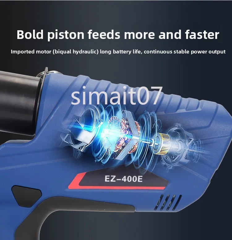 

EZ-300/400 Hydraulic Wire Stripping Tool Rechargeable Lithium Voltage Connector Cold Copper Terminal Technical Hand Tool
