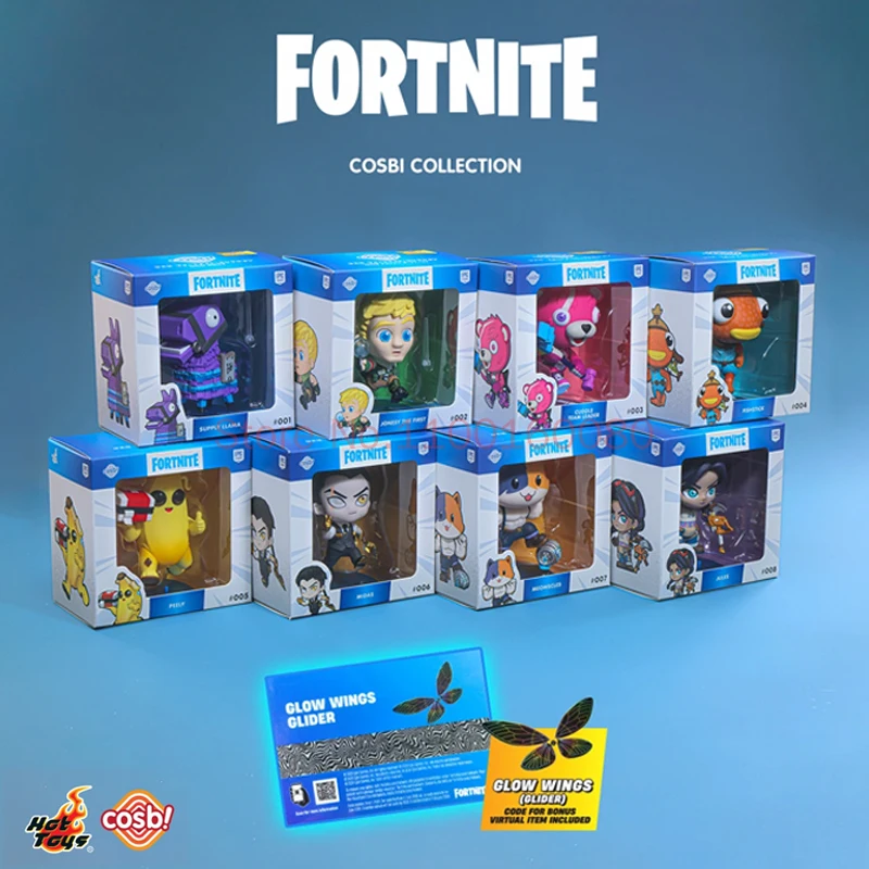 【presale】New Hot Toys Official Version "Fortnite" COSBI Mini Doll Series Q Cute Style Exquisite Cute Birthday Toy Gift view 2