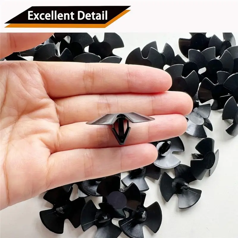 Professional 50Pcs Hood Insulation Retainer Clips With Fastener Remover For Jeep Grand Cherokee Dodge Ram, Replace 4878