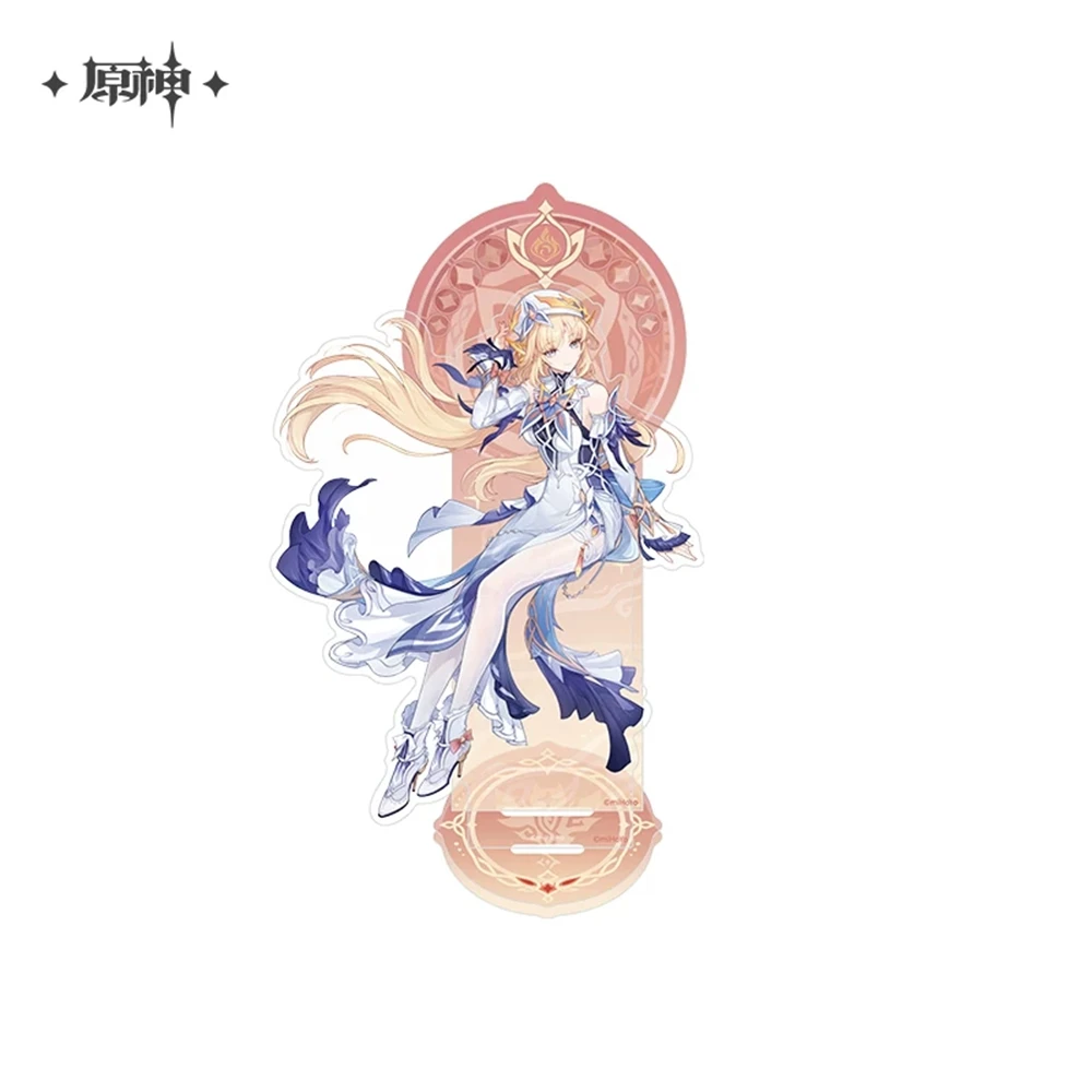 [Pre-order] Official Genshin Impact “Silence in the Heart” Series Game Merchandise: Nicole Pin and Stand Set—Perfect Gift