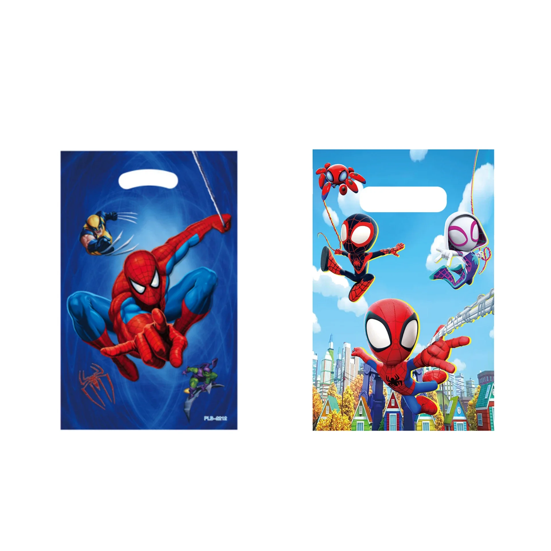 Superhero Themed Birthday Party Invitation Cards & Candy Bags, Kids Fill-in Invites Greeting Cards, Home Party Supplies