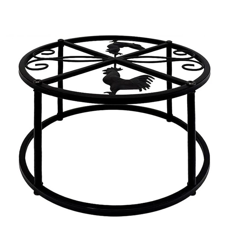 Metal Stand For Chicken Feeder Waterer Feeder Stand Holder With 4 Legs Rustproof Iron Chicken Waterer Buckets Stand Easy Install