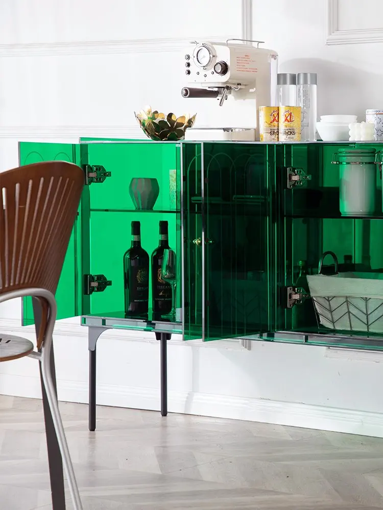 Sideboard Cabinet Simple Home Locker Acrylic Wall Tea Cabinet Storage Cabinet