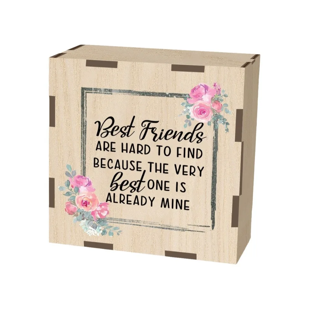 Practical Folding Wooden Photo Storage Box Rustic Handmade Flip Cover Memory Box Vintage Photo Album Box Family Memory