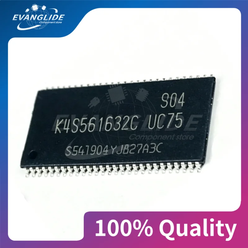 5 PCS/LOT K4S561632H K4S561632H/J/E/C/N-UC75-TC/LC/LI/UI75  TSOP-54 memory chip