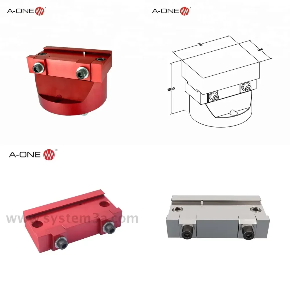 A-ONE 5 Axis Dovetail Clamp for HAAS CNC Milling 3A-110078 Machine Tools Accessories