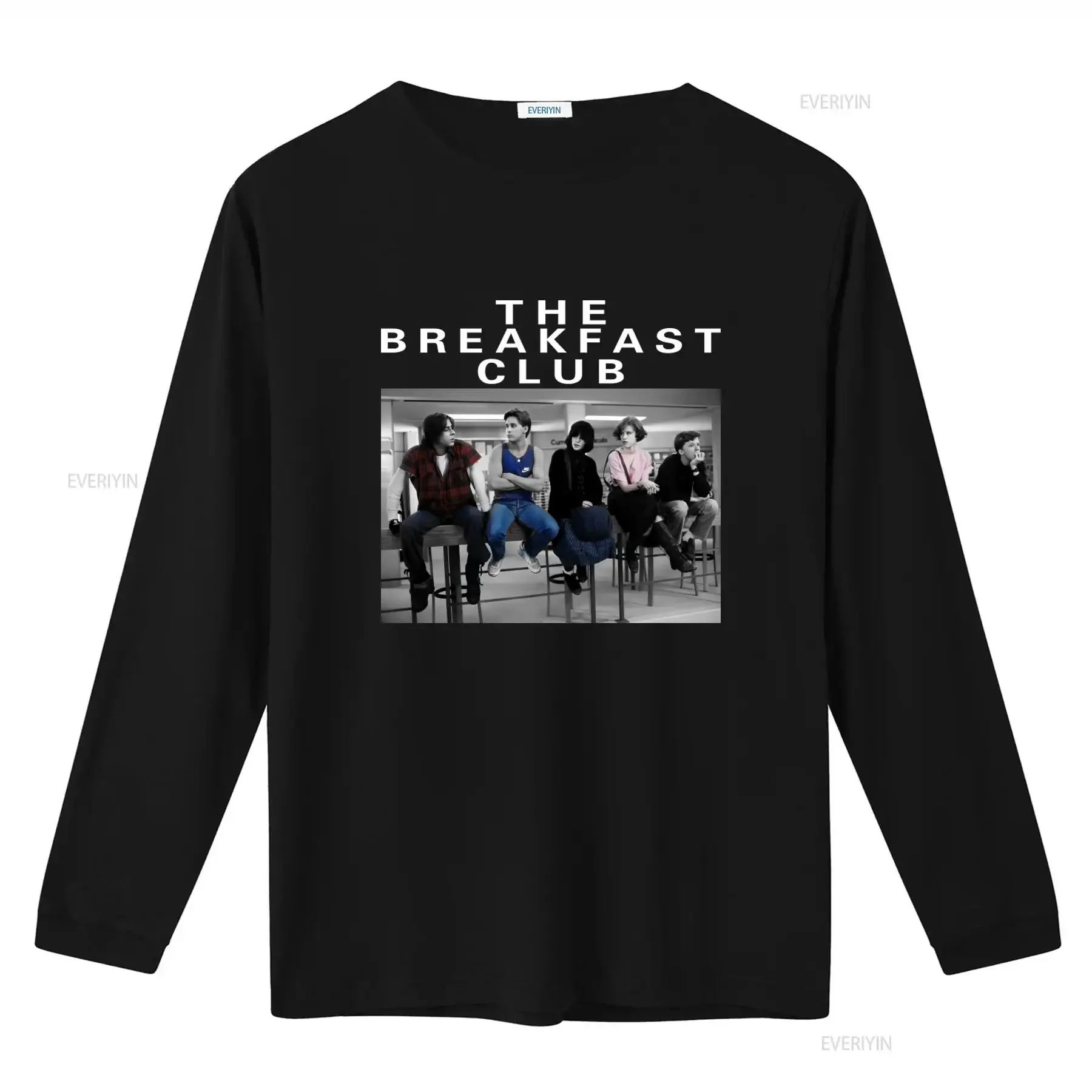 The Breakfast Club Movie Inspired T Shirt Retro Design Comfortable Cotton Unique Print for Fans vintage Washed Soft view 2