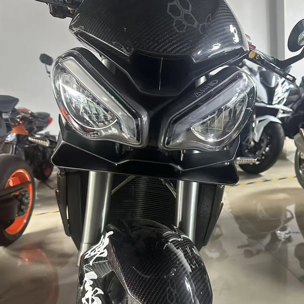 Adatto per Triumph Street Triple 765 S/RS carenatura moto modificata ad ala fissa 2017 2018 2019 2020 2021 2022 2023 2024