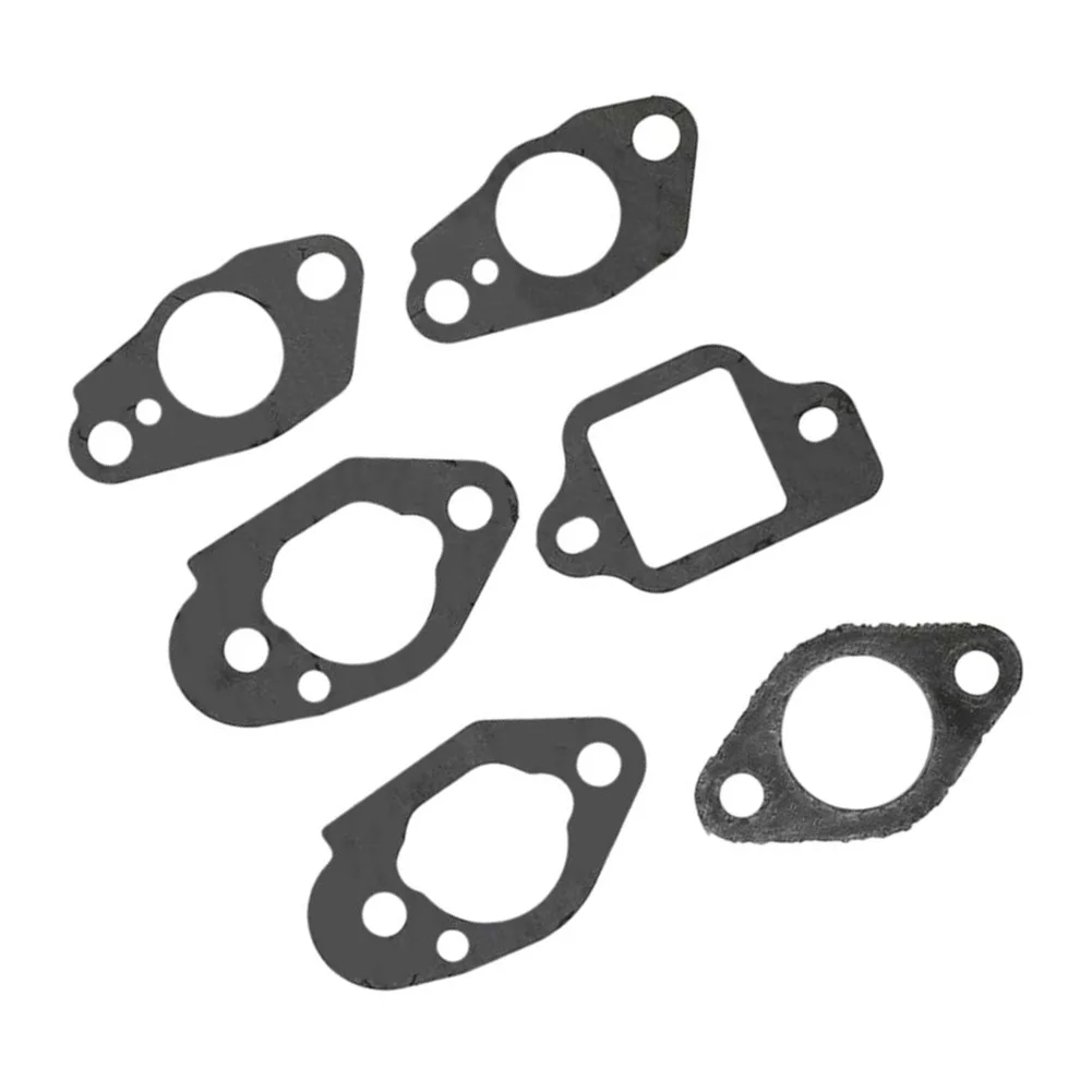 Replacement Six Piece Gasket Set Fits For Honda HRB425C HRB475C HRB476C Carburettor for carb Intake  Replacement