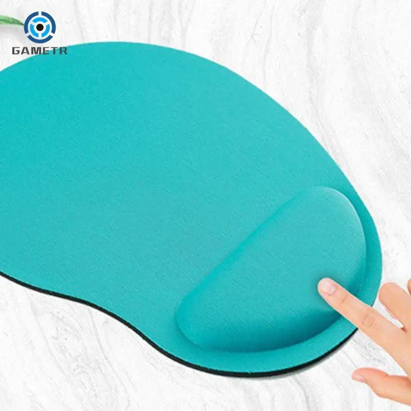 Mouse Pad With Wrist Rest For Laptop Mat Anti-Slip Gel Wrist EVA Support Wristband Mouse Mat Pad For PC Laptop Computer