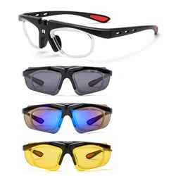 Clips Magnet Sunglasses Lens Men Hyperopia Glasses Big Frame Customize Eyewear Prescription 0 +1 +1.5 +2 +2.5 +3 +3.5 +4 +5 +6.0