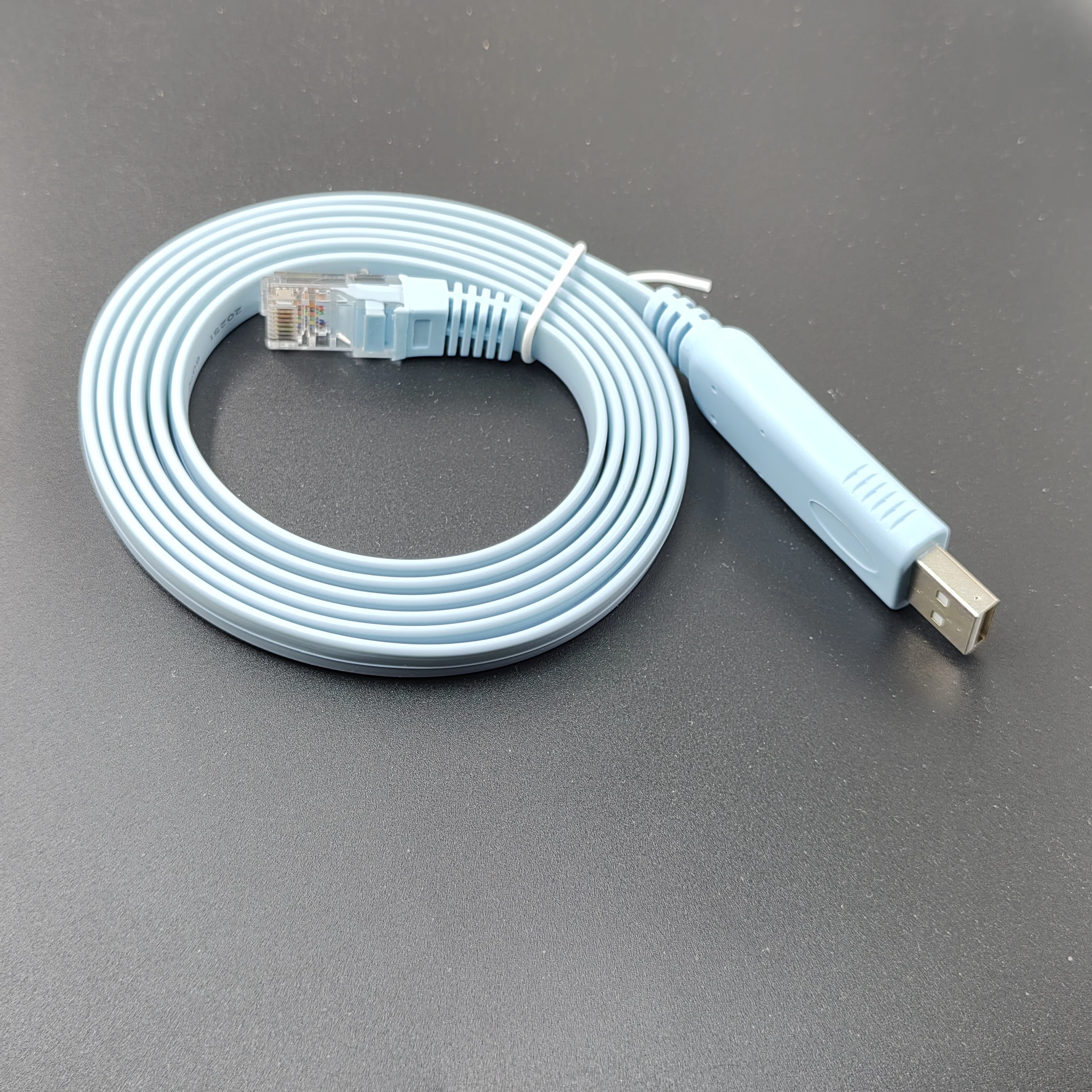 1.5M USB RS232 to RJ45 Console Cable for Cisco H3C HP Arba Huawei Fortinet router Ftdi USB Console Cable FTDI