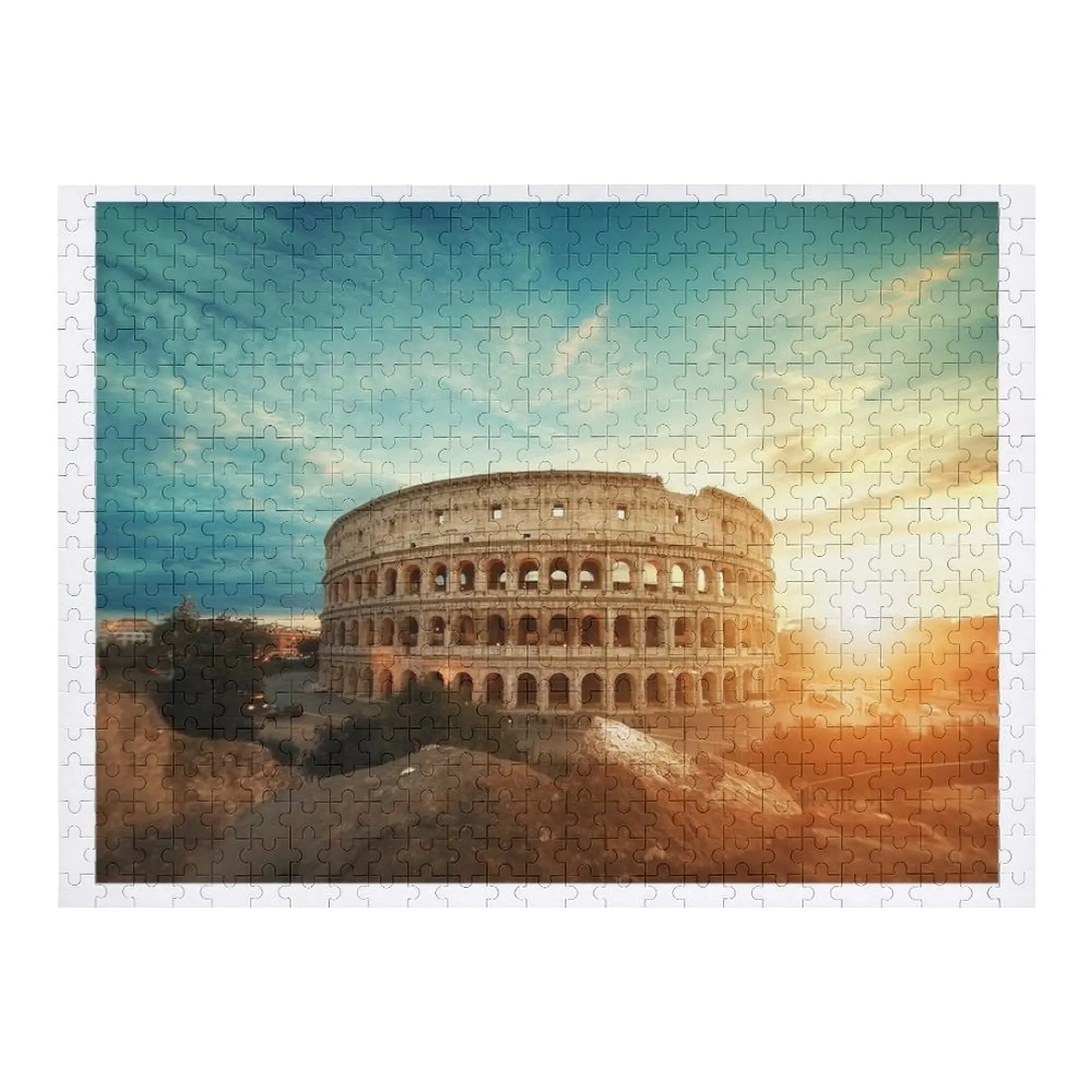 

Famous Roman Colosseum Amphitheater Jigsaw Puzzle Children Custom Kids Toy Photo Custom Custom Wooden Gift Puzzle