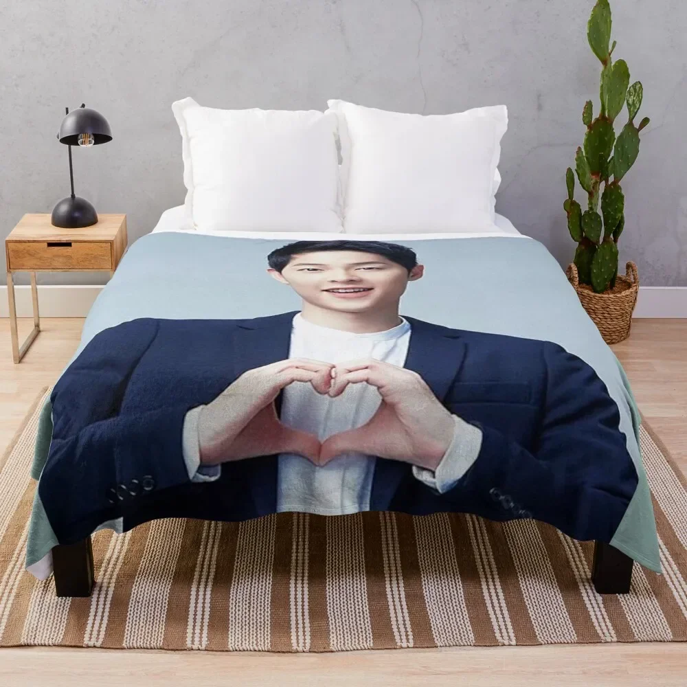 

Song Joong ki Throw Blanket Sleeping Bag warm winter Blankets