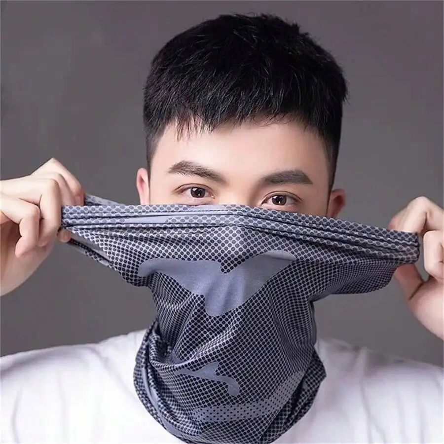 

Ice Silk Neck Gaiter Face Cover UV Protection Breathable Outdoor Sports Scarf