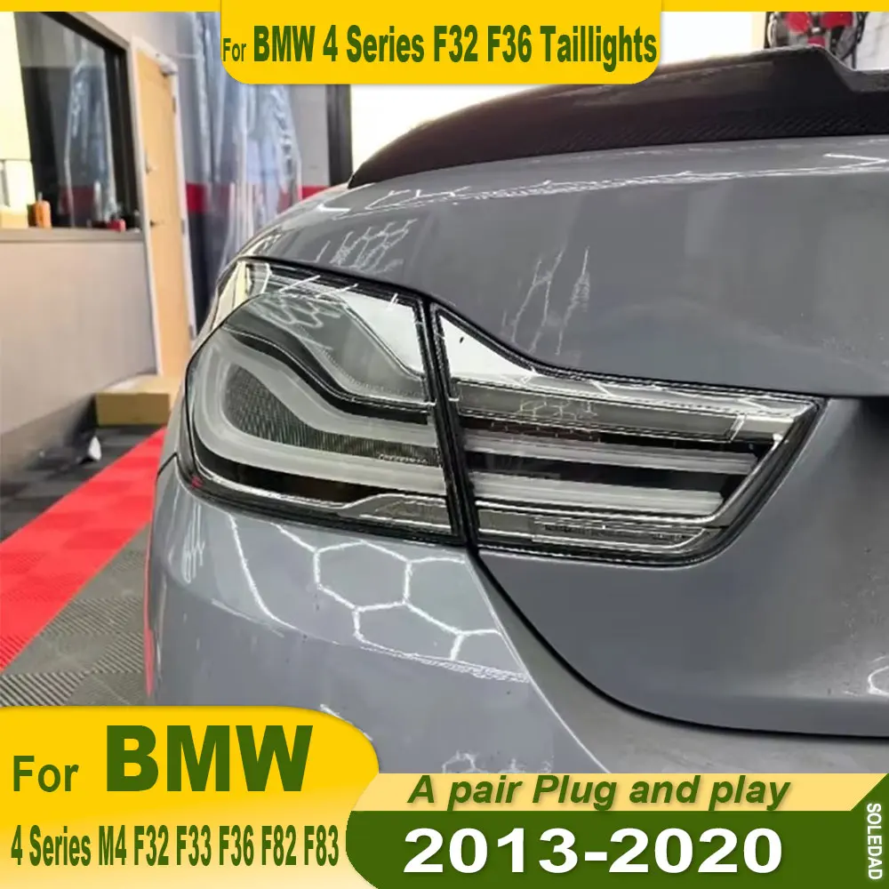 

Задний фонарь для BMW F32 F36 F82 4 серии 2013-2020 420i 425i 428i 430i 435i 440i, светодиодный, аксессуар, установка Plug and Play