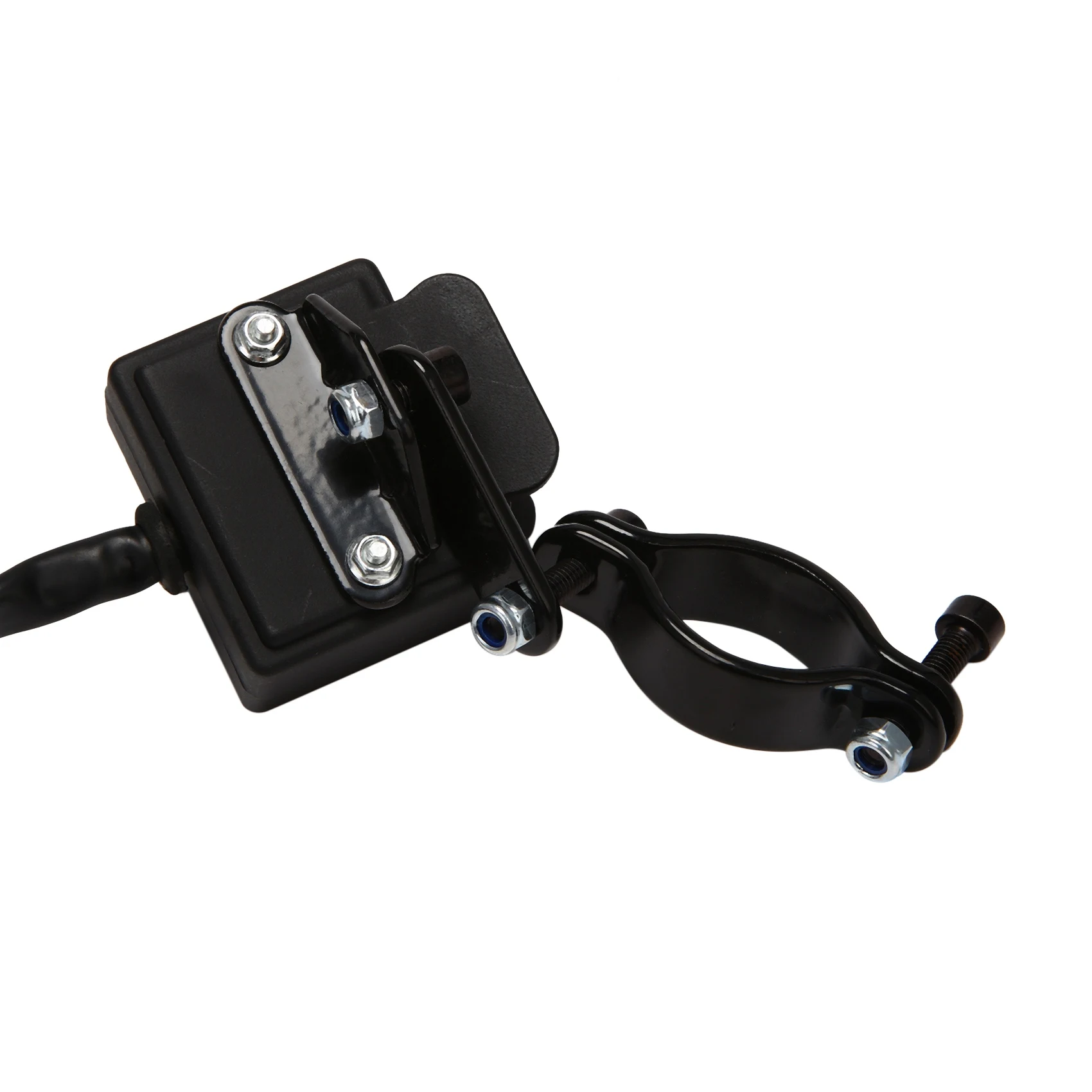 12V Winch Rocker Thumb Switch with Mounting Bracket Handlebar Control Line Kit for ATV UTV Electric Winch Accessories