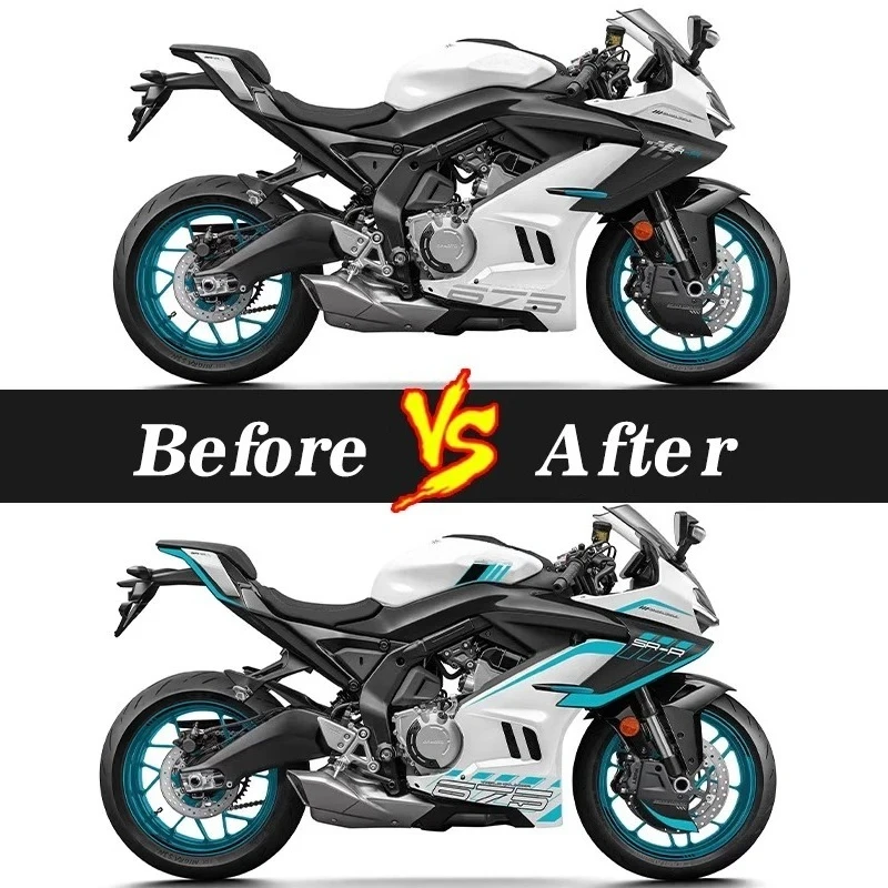 Motorcycle Full Body Sticker Graphics kit Sticker Decals Decoration Protect Stickers For CFMOTO 675SR 675SRR 675SR-R 675 SR