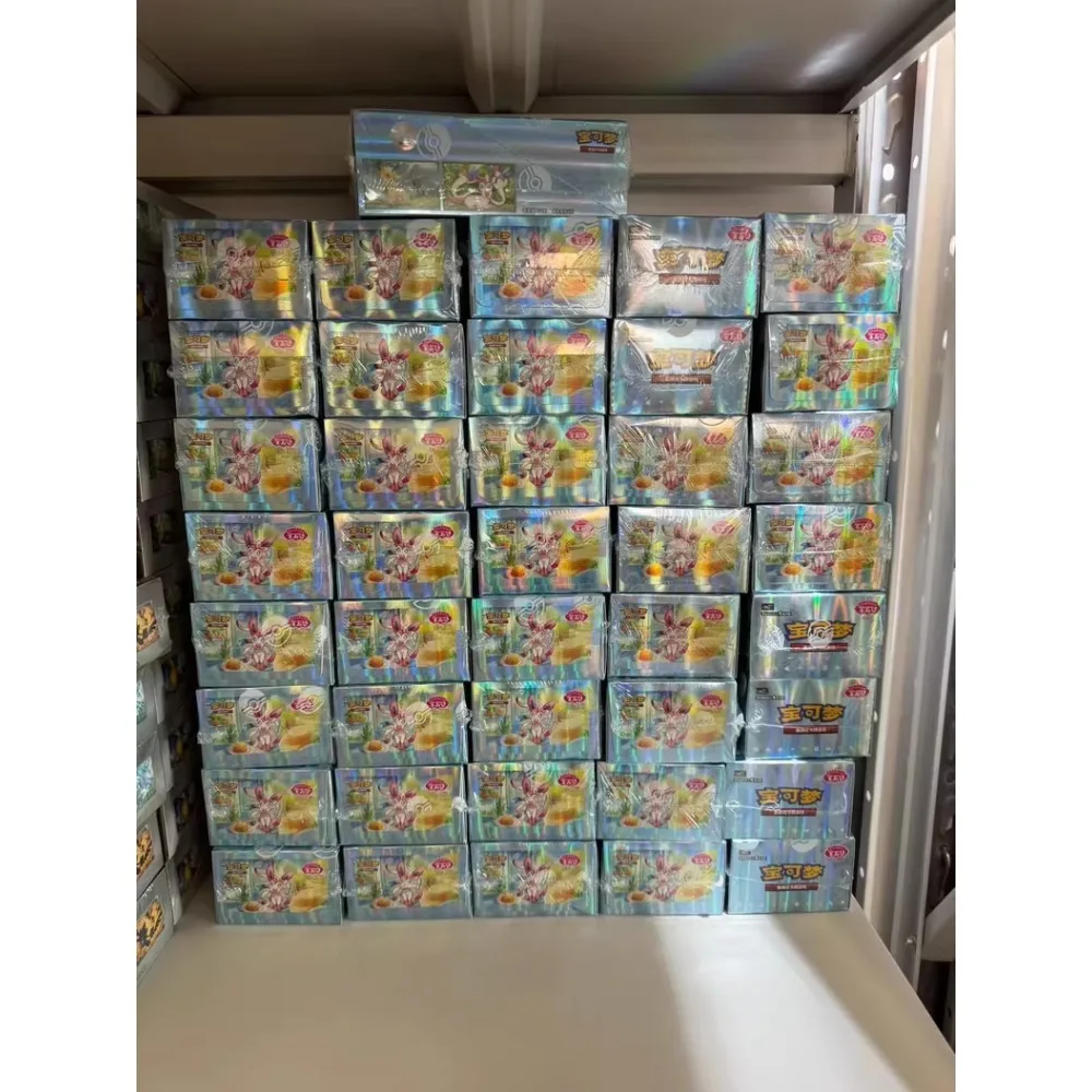 

Spot goods 100% New Genuine Gem Pack 2 Scarlet and Violet Vol 2 Trading Card Chinese PTCG Box Collection Gift Cards