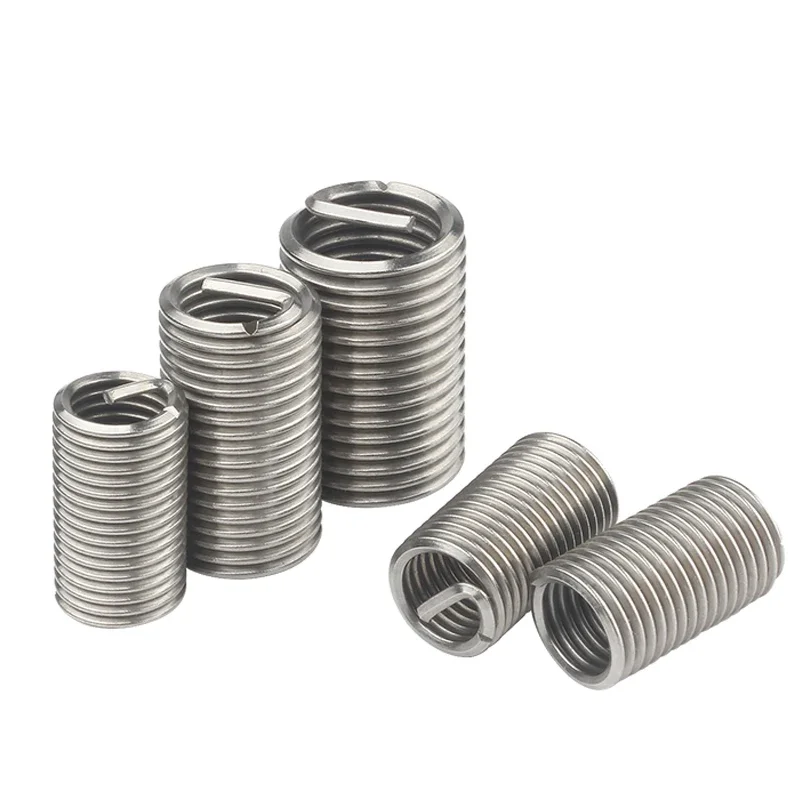 M1.6 M2 M2.5 M3.5 M4 M5 M6 M8 M10~ M24 Stainless Steel Coiled Wire Helical Bushing Set Threaded Inserts Screw Thread Repair