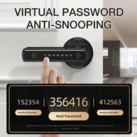Viladepot Smart Lock Fingerprint Door Lock App Control Passcode Unlock Electronic Touchscreen Keypad 4