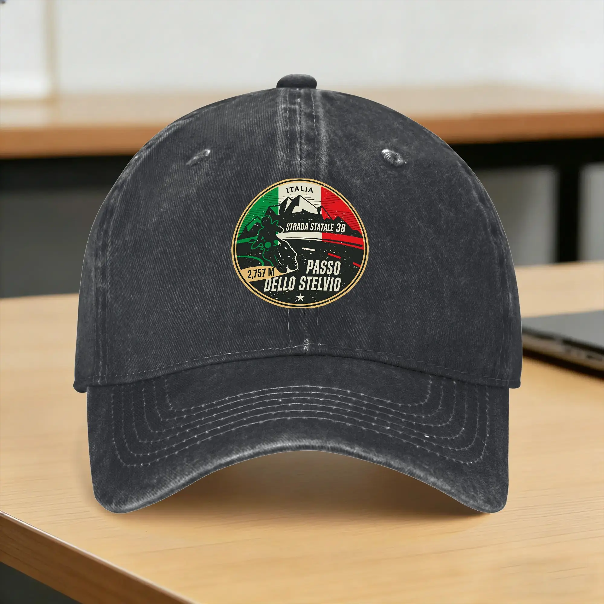 Strada Statale 38 Pass Dello Stelvio Italia Casual Baseball Cap Summer  Trucker Hat Adjustable Kpop Snapback Cap Baseball Caps