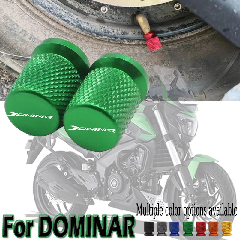 

For Bajaj Dominar 400 250 Dominar400 Dominar250 2018-2024 2025 Aluminum Motorcycle Accessories Tire Valve Caps Plug Cover