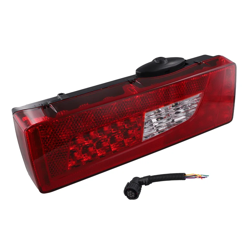 

A03Z-For Scania Truck 24V LED Rear Headlight Tail Light 1Pc With Taillight Plug Connectors Accessories Parts Right 2241859