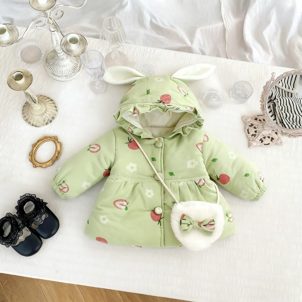 Baby Girl Coat Winter Coat Win - Winter Clothing Baby Girl 评论和价格