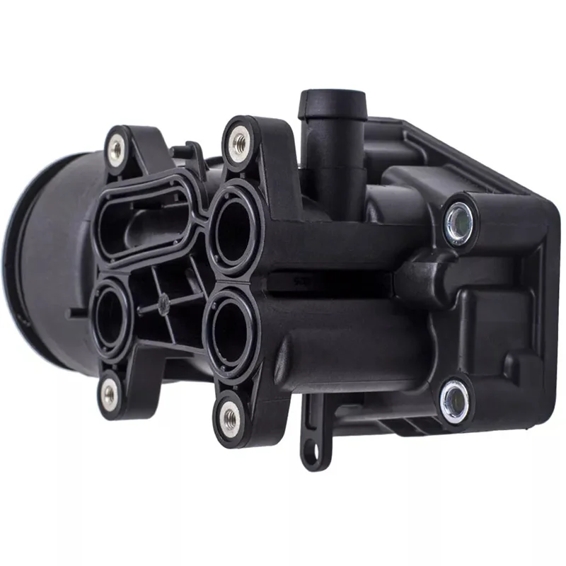 

AASS-Engine Oil Filter Housing & Oil Cooler For VW Skoda 03L115389C 03L115389G