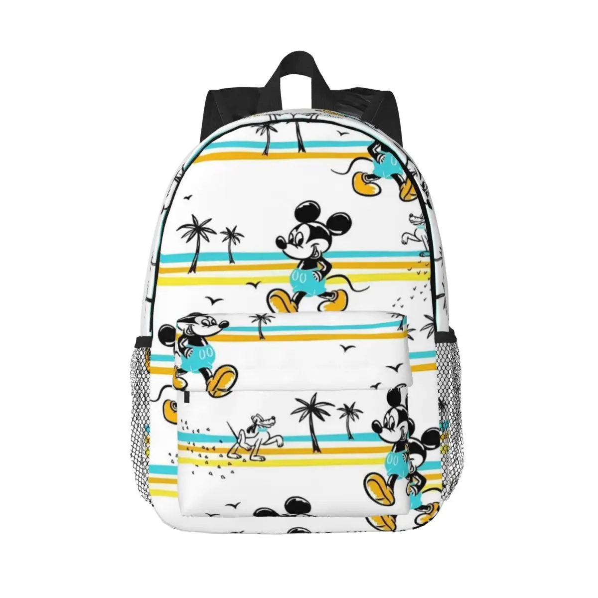 

Mickey Mouse New Fashion High Capacity Waterproof College Backpack Trendy Laptop Travel Book Bag 15inch