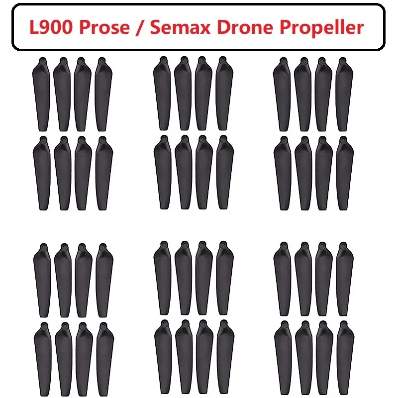 Conjunto de hélice de hélice para drone, acessórios para l900, prosa max, folha de bordo, quadcopter, peças sobressalentes