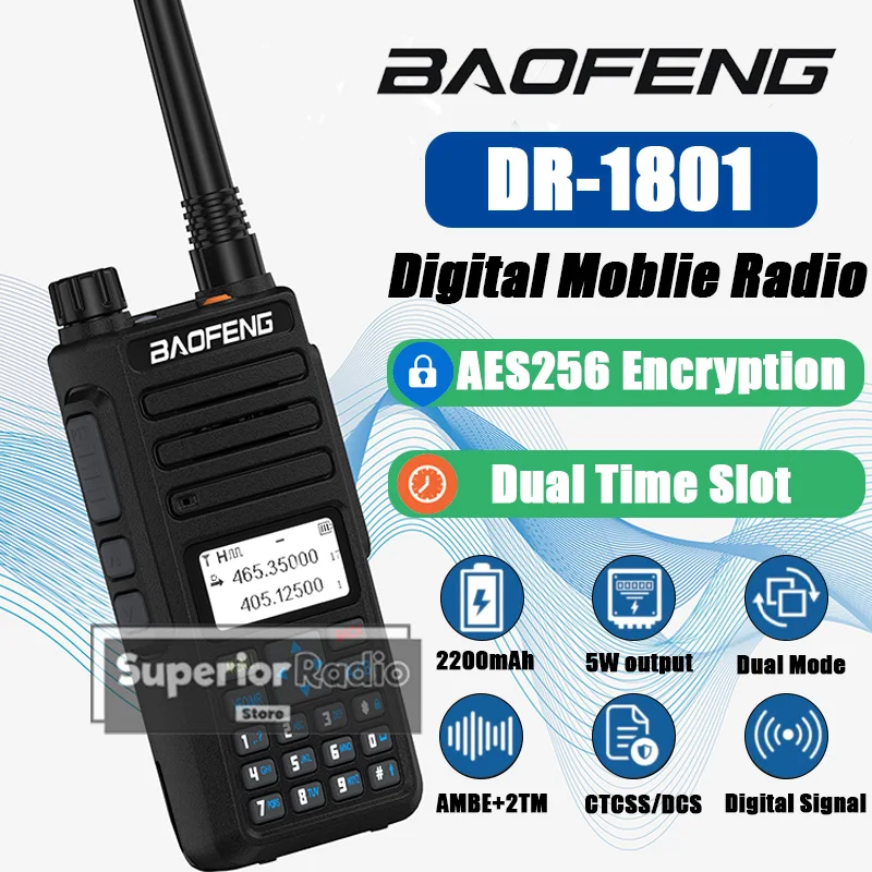 baofeng-dr-1801-dmr-digital-walkie-talkie-aes256-encryption-dual-time-slot-analog-tier-1-2-vhf-uhf-1024-channel-upgraded-version