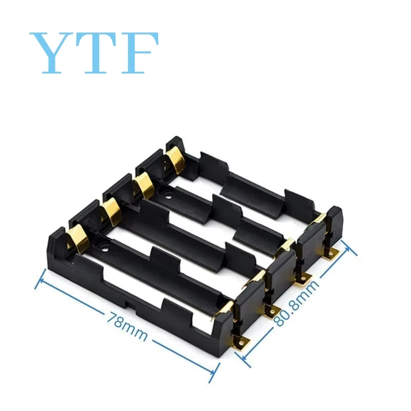 1x2x4x18650 SMT держатель аккумулятора 18650 SMD контейнер для аккумуляторов с фотоаккумулятором