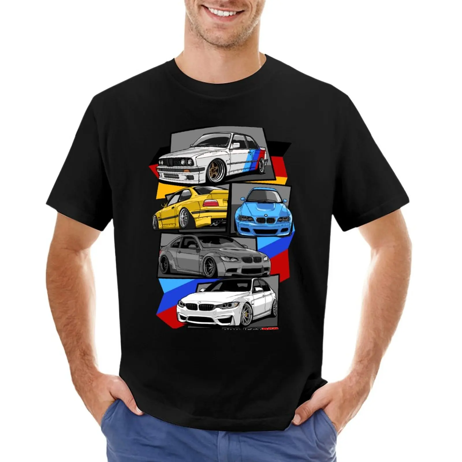 Bavarian Power - | E30 | E36 | E46 E92 F80 M3 t-shirt funnys dla chłopca męskie koszulki vintage