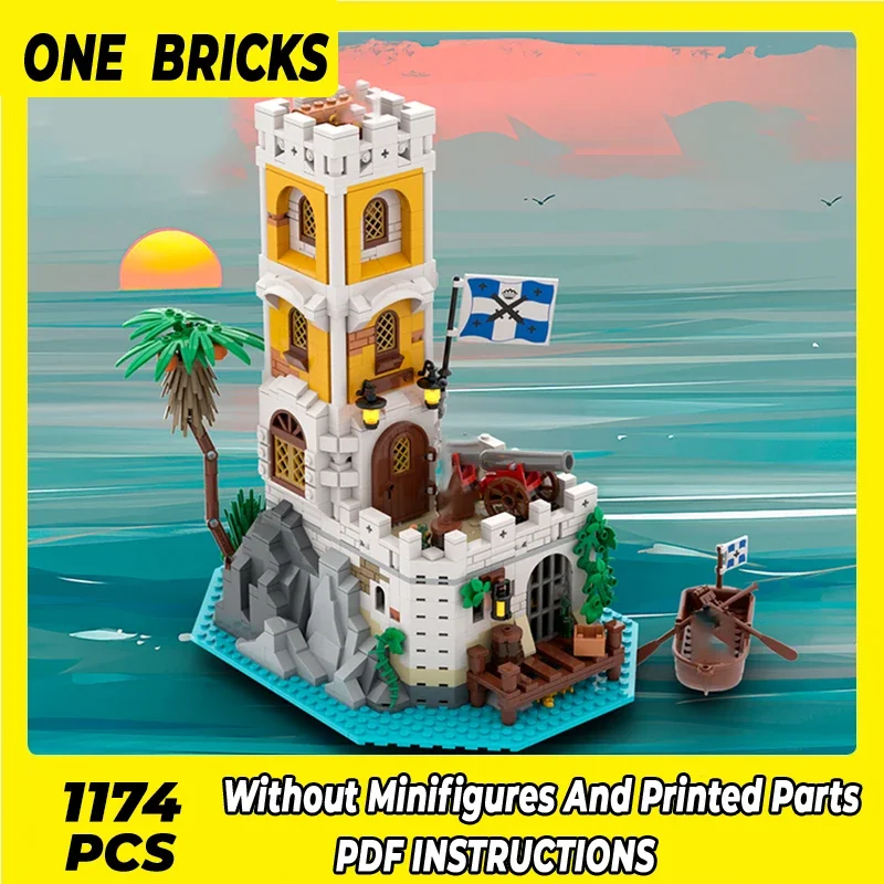 

Moc Building Blocks Castle Model Sabre Barrier 6265 Technical Bricks DIY Assembly Construction Toys For Childr Holiday Gifts