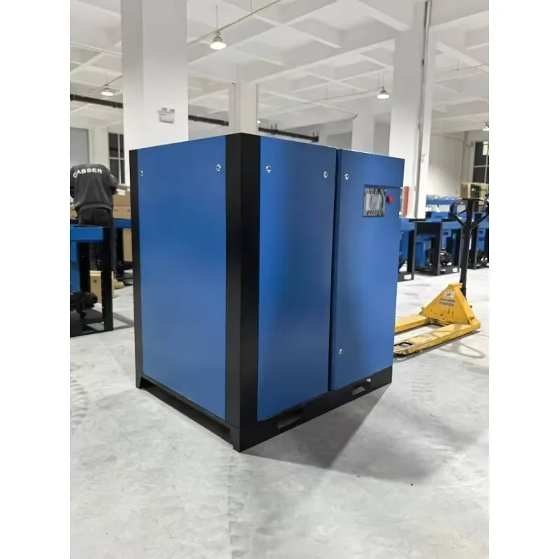 Screw air compressor, variable frequency compressor, air machine, lubricating compressor