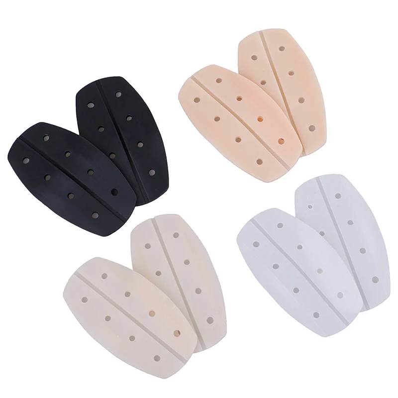 1Pair Soft Silicone Anti-slip Shoulder Pads Bra Strap Cushions Holder DIY Apparel Fabric Crafts Sewing Accessories