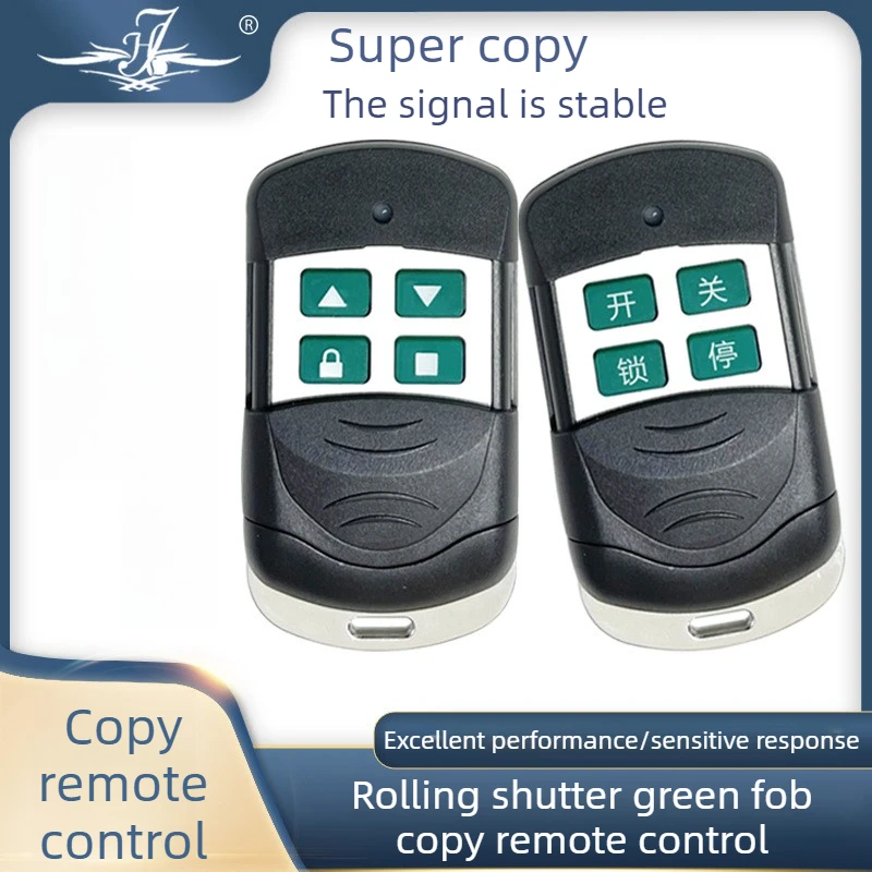 

Беспроводной пульт-копировщик 433 МГц для управления доступом и открывания дверей, клонирование кода, открыватель ворот для гаража, аксессуары IoT