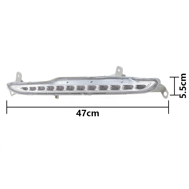 Front Bumper Driving LED Fog Light For KIA K5 Optima 2011 2012 2013 2014 Daytime Running Light Fit Car Accessories